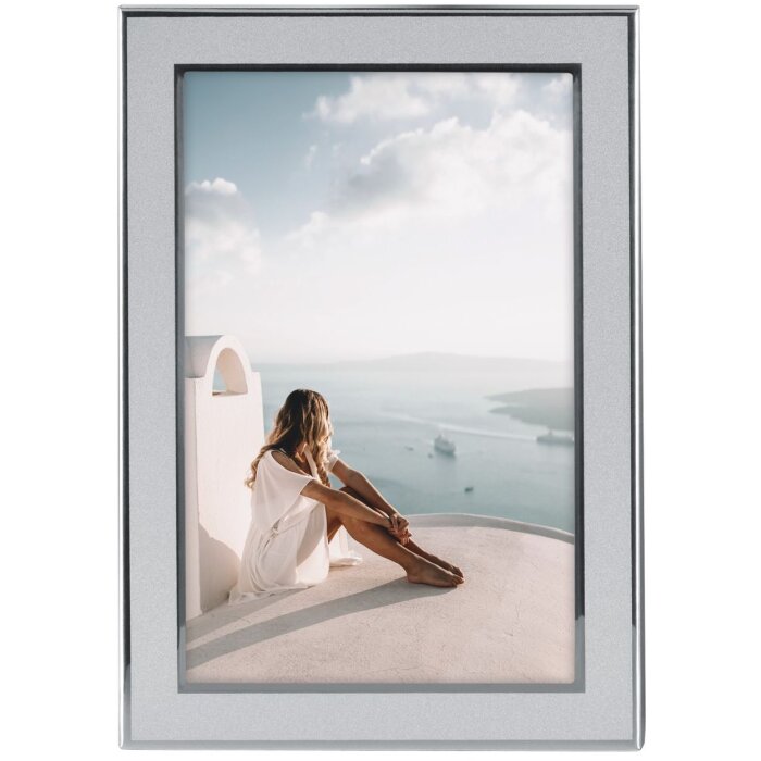 Hama Aluminium Fotolijst Santorini 10x15 cm mat zilver