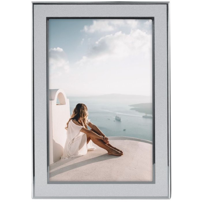 Hama Aluminium Fotolijst Santorini 13x18 cm mat zilver