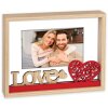 ZEP Houten Portret Lijst Vanessa 10x15 cm Love Hearts Rood