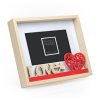 ZEP Houten Portret Lijst Vanessa 10x15 cm Love Hearts Rood