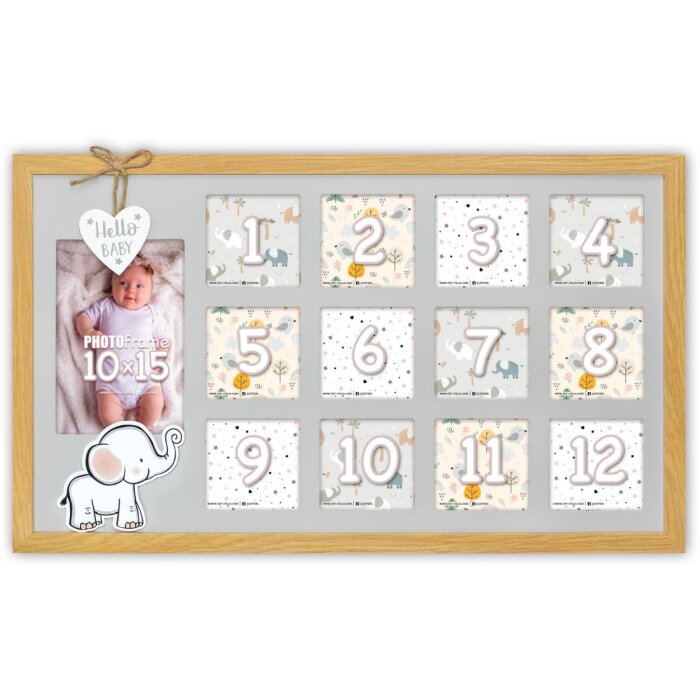 ZEP Baby Gallery Lijst Enea 12 maanden 13 fotos (47x28,5 cm)