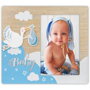 ZEP Baby Fotolijst Eolo blauw 10x15 cm