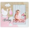 ZEP Baby Fotolijst Eolo roze 10x15 cm