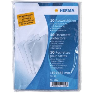 HERMA 1332 ID-kaarthouder 110x155 mm DIN A6 Pasboekje...