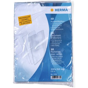 HERMA 1334 ID-kaarthouders 220x310 mm Documenten DIN A4...