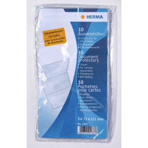 HERMA 1337 Identiteitskaart houder 3x71x11 mm Transparant