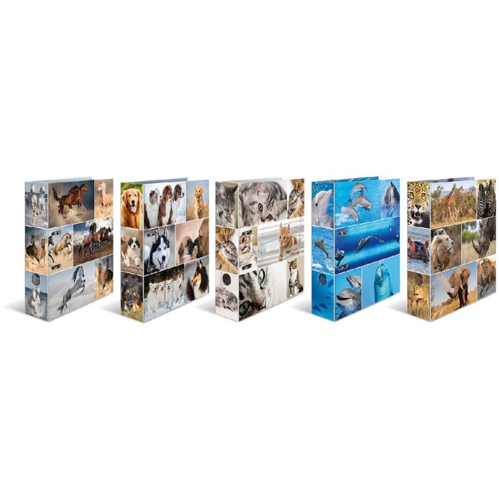 HERMA 7163 Motiefmap A4 Dieren Assortiment 10 stuks