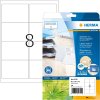 HERMA 10705 Etiketten gerecycled papier A4 99,1x67,7mm wit permanent