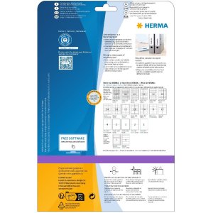 HERMA 10746 Mapetiketten A4 192x61mm wit permanent kringlooppapier