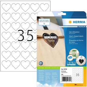 HERMA 10790 PREMIUM hartetiketten A4, Ø 35 mm,...