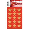 HERMA 15500 Decoratieve stickers kerststerren goud set