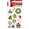 HERMA 15502 Decoratiestickers kerstmotieven gekleurde set