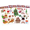 HERMA 15548 Set raamstickers kerst kindermotieven 25 stuks