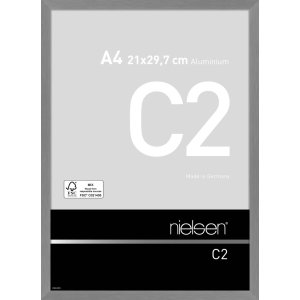 Nielsen Aluminium Fotolijst C2 structuur grijs mat...