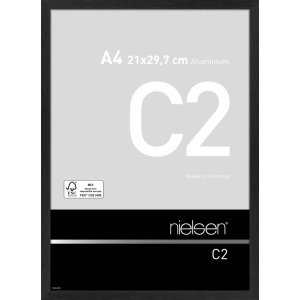 Nielsen Aluminium Fotolijst C2 structuur zwart mat...