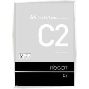 Nielsen Aluminium Fotolijst C2 wit glanzend 21x29,7 cm...