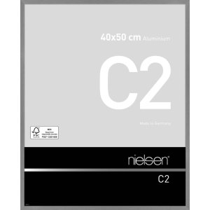 Nielsen Aluminium Fotolijst C2 structuur grijs mat 40x50...