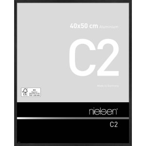 Nielsen Aluminium Fotolijst C2 structuur zwart mat 40x50...