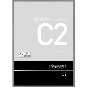 Nielsen Aluminium Fotolijst C2 structuur grijs mat...