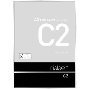 Nielsen Aluminium Fotolijst C2 wit glanzend 42x59,4 cm...