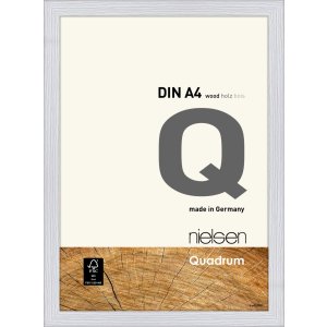 Nielsen Houten Snaplijst Quadrum 21x29,7 cm sneeuwwit