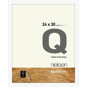 Nielsen Houten Snaplijst Quadrum 24x30 cm wit dekkend