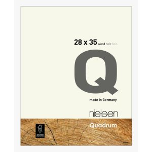 Nielsen Houten Snaplijst Quadrum 28x35 cm wit dekkend