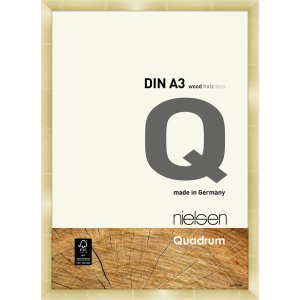 Nielsen Houten kliklijst Quadrum 29,7x42 cm goud