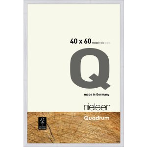 Nielsen Houten Snaplijst Quadrum 40x60 cm Sneeuwwit