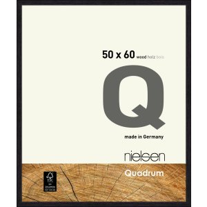 Nielsen Houten Veranderrek Quadrum 50x60 cm raaf zwart