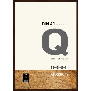 Nielsen houten klemlijst Quadrum 59,4x84,1 cm wengé