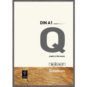 Nielsen Houten kliklijst Quadrum 59,4x84,1 cm grijs