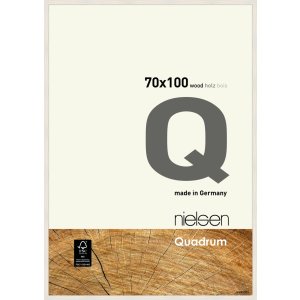 Nielsen Houten Veranderrek Quadrum 70x100 cm wit