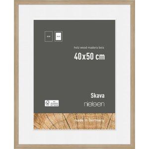 Nielsen Houten Fotolijst Skava eiken 40x50 cm met...