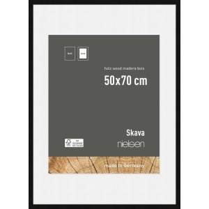 Nielsen Houten Fotolijst Skava Zwart 50x70 cm met...