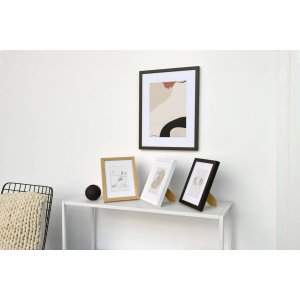 Nielsen Houten Fotolijst Skava wit 59,4x84,1 cm met passepartout 42x59,4 cm