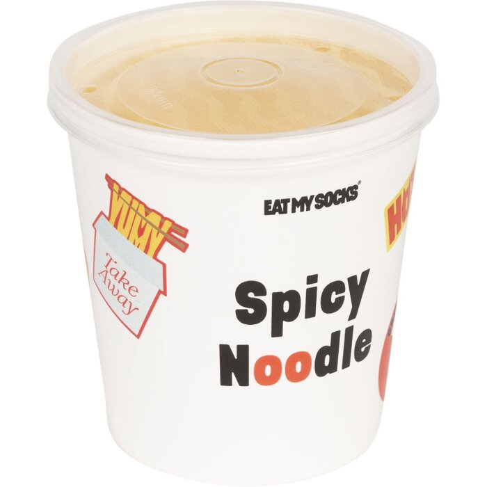 EatMySocks dubbelpak crew sokken Spicy Noodles