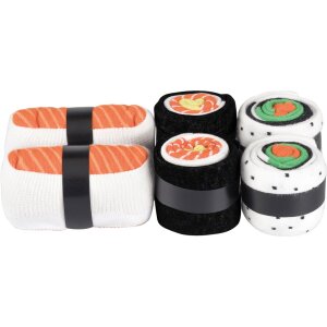 EatMySocks drie-pack lange sokken sushidoos