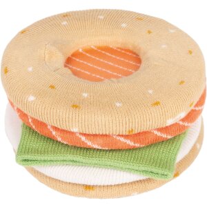 EatMySocks crew sokken Zalm Bagel