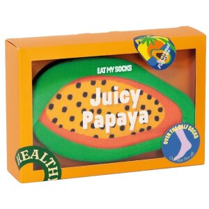 EatMySocks lange sokken Juicy Papaya