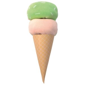 EatMySocks Lange sokken Dolce Gelato Roze Groen ijshoorntje