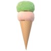 EatMySocks Lange sokken Dolce Gelato Roze Groen ijshoorntje