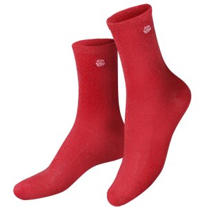 EatMySocks Korte Sokken Mooi Roos Rood