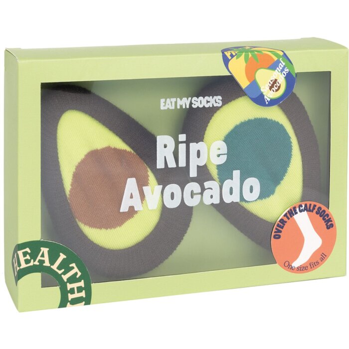 EatMySocks Lange Sokken Rijp Avocado