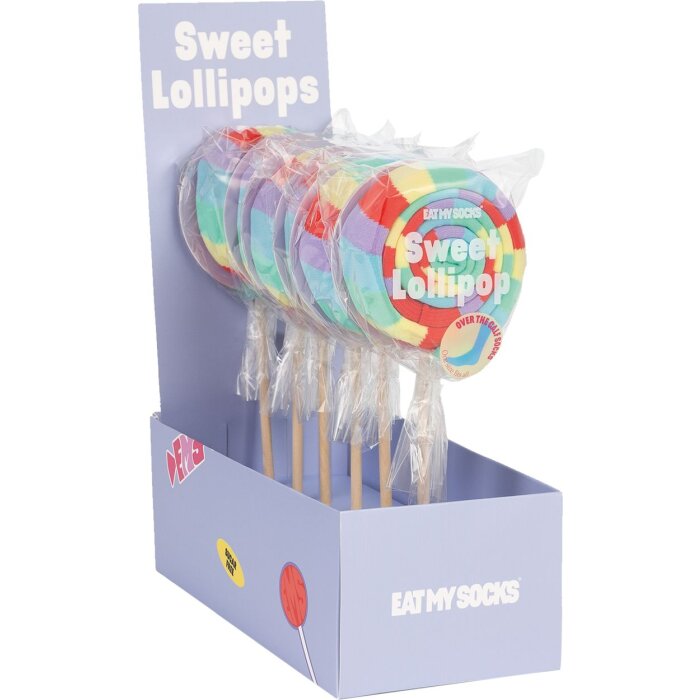 EatMySocks Lange sokken Sweet Lollipop regenboog lolly sokken