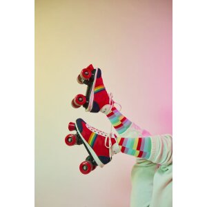 EatMySocks Lange sokken Sweet Lollipop regenboog lolly sokken