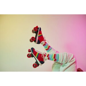 EatMySocks Lange sokken Sweet Lollipop regenboog lolly sokken