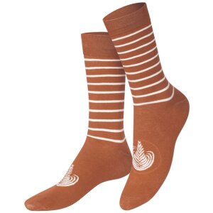 EatMySocks lange sokken Caffe Latte