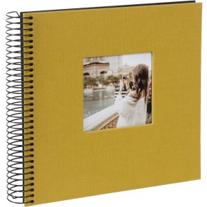 Goldbuch spiraalalbum Bella Vista mosterd 20x20 cm 40...