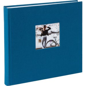 Goldbuch fotoalbum Bella Vista petrol 25x25 cm 60 witte...